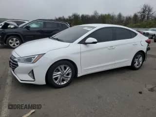 2020 Hyundai Elantra SEL z VIN 5NPD84LF6LH619212, wystawiony jako Copart lot #57036915 z przebiegiem 87 503 mil mil oraz Nie do naprawy • Non repairable. Historia ofert i sprzedaży dostępna na DreamBid. Obrazek 1.