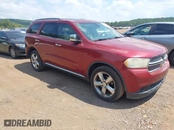 ✅ 2013 Dodge Durango Citadel • VIN: 1C4RDHEG3DC687589 • Lot: 43042901. Listed on IAAI with 159,653 mi. Free auction sales archive from the USA and detailed vehicle history report at DreamBid. Image 1.