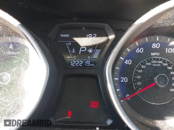 ✅ 2015 Hyundai Elantra Limited • VIN: KMHDH4AE3FU352224 • Lot: 43600437. Listed on IAAI with 122,219 mi. Free auction sales archive from the USA and detailed vehicle history report at DreamBid. Image 7.