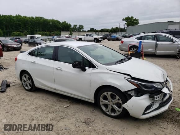 ✅ 2017 Chevrolet Cruze Premier • VIN: 1G1BF5SM1H7269849 • Lot: 52928323. Listed on Copart with 116,470 mi. Free auction sales archive from the USA and detailed vehicle history report at DreamBid. Image 4.