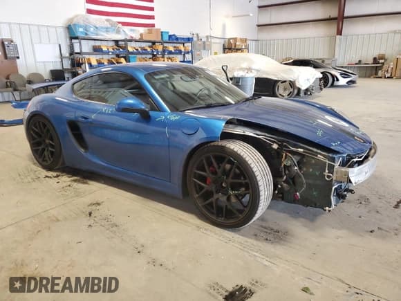 ✅ 2016 Porsche Cayman • VIN: WP0AA2A85GK171844 • Lot: 56151195. Listed on Copart with 46,652 mi. Free auction sales archive from the USA and detailed vehicle history report at DreamBid. Image 4.