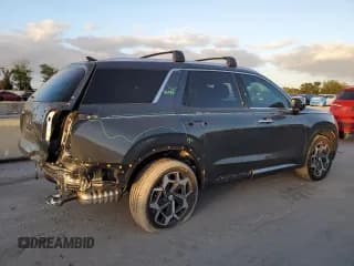 ✅ 2022 Hyundai Palisade Calligraphy • VIN: KM8R74HE2NU472612 • Лот: 80466304. Опубликован ранее на Copart с пробегом 27 460 миль. Бесплатный доступ к архиву аукционных продаж из США и подробный отчёт об истории автомобиля на DreamBid. Изображение 3.