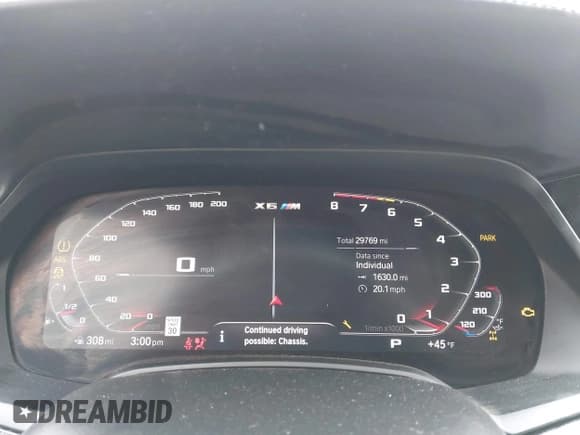 ✅ 2021 BMW X6 M • VIN: 5YMCY0C01M9F58498 • Lot: 41272745. Wystawiony na IAAI z przebiegiem 29 769 mil. Bezpłatny archiwum sprzedaży aukcyjnych z USA i szczegółowy raport historii pojazdu na DreamBid. Zdjęcie 7.