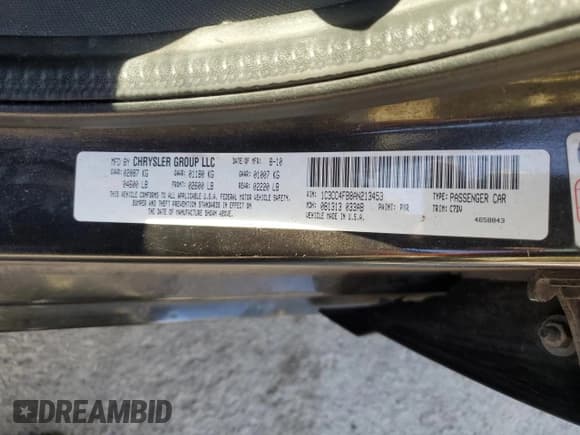 ✅ 2010 Chrysler Sebring Touring • VIN: 1C3CC4FB8AN213453 • Lot: 85382735. Listed on Copart with 203,731 mi. Free auction sales archive from the USA and detailed vehicle history report at DreamBid. Image 13.