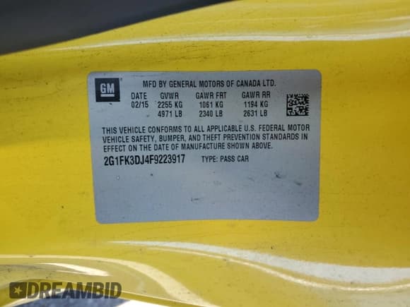 ✅ 2015 Chevrolet Camaro SS • VIN: 2G1FK3DJ4F9223917 • Lot: 90923495. Wystawiony na Copart z przebiegiem 204 270 mil. Bezpłatny archiwum sprzedaży aukcyjnych z USA i szczegółowy raport historii pojazdu na DreamBid. Zdjęcie 13.