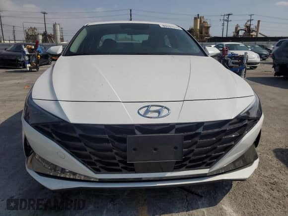 2021 Hyundai Elantra Limited with VIN KMHLN4AJ5MU009736, listed as a Copart auction lot 80531515 with 64,779 mi miles and Salvage title. Bid and sale history available at DreamBid. Image 5.