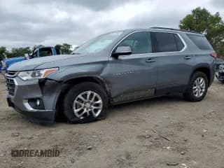 ✅ 2020 Chevrolet Traverse LT • VIN: 1GNEVHKWXLJ145110 • Lot: 80141965. Wystawiony na Copart z przebiegiem 81 429 mil. Bezpłatny archiwum sprzedaży aukcyjnych z USA i szczegółowy raport historii pojazdu na DreamBid. Zdjęcie 1.