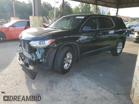 ✅ 2018 Chevrolet Traverse LS • VIN: 1GNERFKW2JJ207749 • Lot: 69281454. Wystawiony na Copart z przebiegiem 103 457 mil. Bezpłatny archiwum sprzedaży aukcyjnych z USA i szczegółowy raport historii pojazdu na DreamBid. Zdjęcie 1.