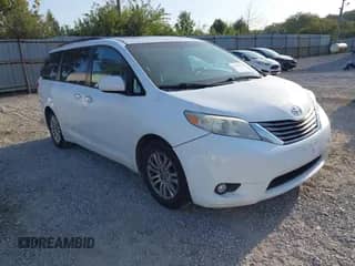 2011 Toyota Sienna XLE AAS with VIN 5TDYK3DC4BS030573, listed as a IAAI auction lot 43196976 with 290,800 mi miles and . Bid and sale history available at DreamBid. Image 1.