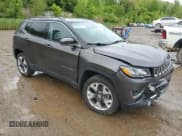 ✅ 2019 Jeep Compass Limited • VIN: 3C4NJDCBXKT812211 • Lot: 57633055. Listed on Copart with 55,464 mi. Free auction sales archive from the USA and detailed vehicle history report at DreamBid. Image 4.