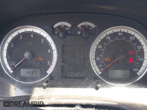 ✅ 2005 Volkswagen Jetta GLS • VIN: 3VWSA69M05M075572 • Lot: 42730682. Listed on IAAI with 159,474 mi. Free auction sales archive from the USA and detailed vehicle history report at DreamBid. Image 7.