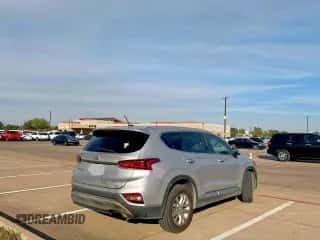 2019 Hyundai Santa Fe SE with VIN 5NMS23AD5KH083501, listed as a Copart auction lot 91518635 with 162,611 mi miles and Clean title. Bid and sale history available at DreamBid. Image 4.