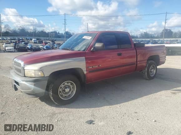 1997 Dodge 1500 with VIN 1B7HC13Y7VJ620976, listed as a Copart auction lot 80925694 with 155,723 mi miles and Salvage title. Bid and sale history available at DreamBid. Image 1.