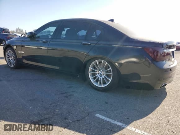 ✅ 2012 BMW 7 Series 750Li • VIN: WBAKB8C52CDX20760 • Lot: 91109405. Listed on Copart with 124,600 mi. Free auction sales archive from the USA and detailed vehicle history report at DreamBid. Image 2.