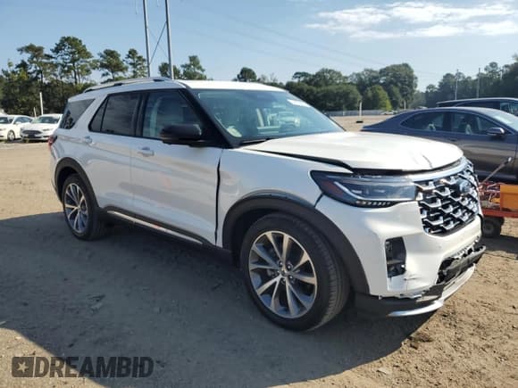 ✅ 2025 Ford Explorer • VIN: 1FMWK7HC0SGA49488 • Lot: 84375095. Wystawiony na Copart z przebiegiem 2 442 mil. Bezpłatny archiwum sprzedaży aukcyjnych z USA i szczegółowy raport historii pojazdu na DreamBid. Zdjęcie 4.