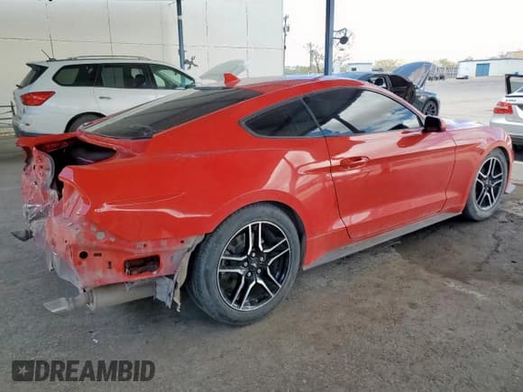 ✅ 2021 Ford Mustang EcoBoost • VIN: 1FA6P8TH0M5116030 • Lot: 62391015. Listed on Copart with 80,430 mi. Free auction sales archive from the USA and detailed vehicle history report at DreamBid. Image 3.