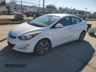 ✅ 2014 Hyundai Elantra Limited • VIN: 5NPDH4AE8EH478804 • Lot: 82603725. Listed on Copart with 106,805 mi. Free auction sales archive from the USA and detailed vehicle history report at DreamBid. Image 1.