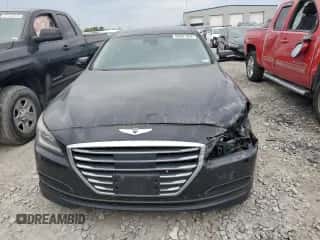 2015 Hyundai Genesis 3.8L z VIN KMHGN4JE8FU038493, wystawiony jako Copart lot #68081404 z przebiegiem 132 951 mil mil oraz Szkoda całkowita • Salvage title. Historia ofert i sprzedaży dostępna na DreamBid. Obrazek 5.