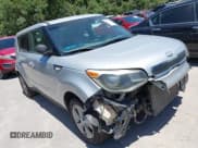 ✅ 2014 Kia Soul • VIN: KNDJN2A24E7705299 • Lot: 42825648. Listed on IAAI with 154,574 mi. Free auction sales archive from the USA and detailed vehicle history report at DreamBid. Image 1.