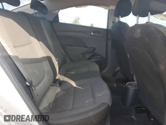 2019 Hyundai Accent SEL z VIN 3KPC24A38KE073537, wystawiony jako Copart lot #71301585 z przebiegiem 100 350 mil mil oraz Szkoda całkowita • Salvage title. Historia ofert i sprzedaży dostępna na DreamBid. Obrazek 10.