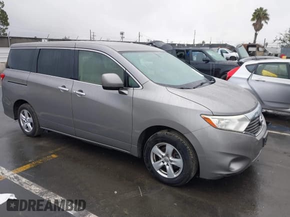 ✅ 2012 Nissan Quest SV • VIN: JN8AE2KP8C9043467 • Лот: 41787486. Опубликован ранее на IAAI с пробегом 140 884 миль. Бесплатный доступ к архиву аукционных продаж из США и подробный отчёт об истории автомобиля на DreamBid. Изображение 1.