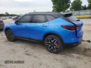 ✅ 2024 Chevrolet Blazer RS • VIN: 3GNKBKRS0RS192357 • Lot: 64292245. Listed on Copart with 32,271 mi. Free auction sales archive from the USA and detailed vehicle history report at DreamBid. Image 2.