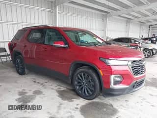 2023 Chevrolet Traverse RS z VIN 1GNERJKWXPJ275888, wystawiony jako IAAI lot #41418686 z przebiegiem 14 578 mil mil oraz . Historia ofert i sprzedaży dostępna na DreamBid. Obrazek 1.