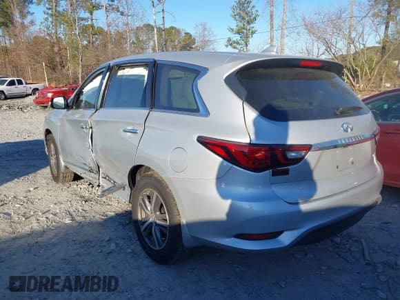 ✅ 2020 Infiniti QX60 Luxe • VIN: 5N1DL0MN2LC546831 • Lot: 41232325. Listed on IAAI with 49,858 mi. Free auction sales archive from the USA and detailed vehicle history report at DreamBid. Image 3.