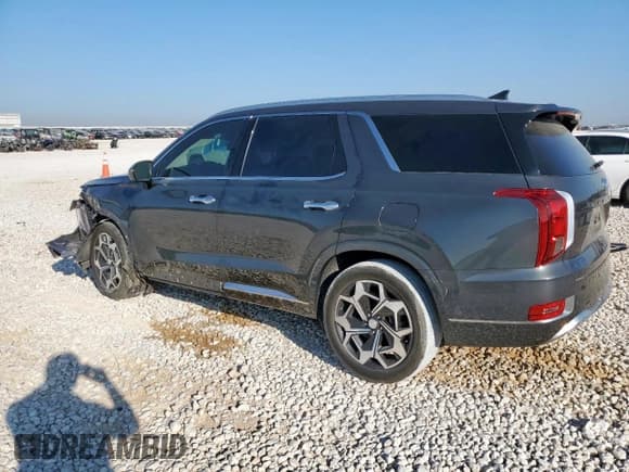 ✅ 2022 Hyundai Palisade Calligraphy • VIN: KM8R74HE7NU368276 • Лот: 80453985. Опубликован ранее на Copart с пробегом 66 002 миль. Бесплатный доступ к архиву аукционных продаж из США и подробный отчёт об истории автомобиля на DreamBid. Изображение 2.