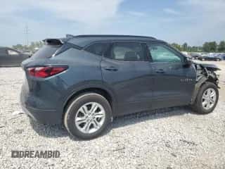 2019 Chevrolet Blazer z VIN 3GNKBBRA8KS692795, wystawiony jako Copart lot #68590504 z przebiegiem 51 747 mil mil oraz Szkoda całkowita • Salvage title. Historia ofert i sprzedaży dostępna na DreamBid. Obrazek 3.