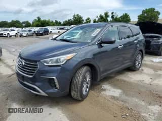 2019 Hyundai Santa Fe SE with VIN KM8SM4HF5KU299487, listed as a Copart auction lot 65533495 with 77,741 mi miles and Salvage title. Bid and sale history available at DreamBid. Image 1.
