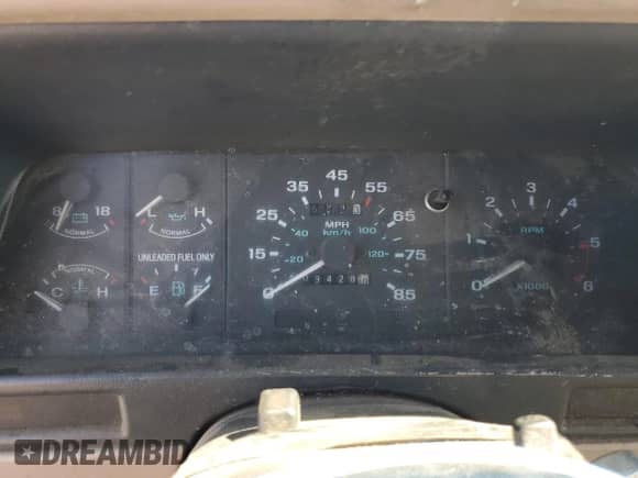 1994 Ford Explorer Eddie Bauer z VIN 1FMCU22X6RUB20958, wystawiony jako Copart lot #80114745 z przebiegiem 3 428 mil mil oraz Szkoda całkowita • Salvage title. Historia ofert i sprzedaży dostępna na DreamBid. Obrazek 9.