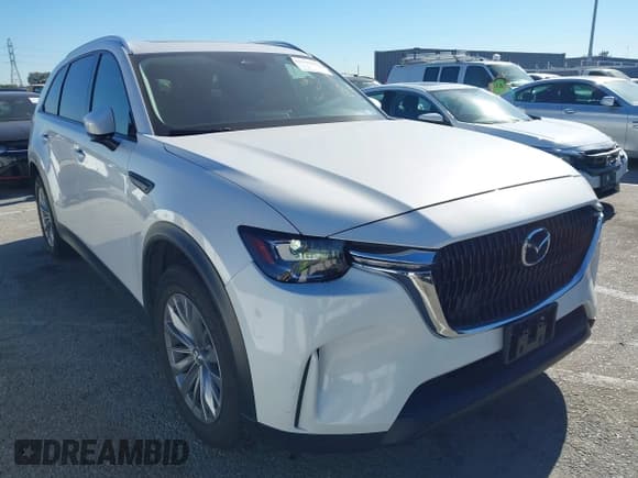 ✅ 2024 Mazda CX-90 Preferred • VIN: JM3KKBHD1R1120197 • Lot: 43799896. Wystawiony na IAAI z przebiegiem 47 563 mil. Bezpłatny archiwum sprzedaży aukcyjnych z USA i szczegółowy raport historii pojazdu na DreamBid. Zdjęcie 1.