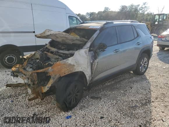 2025 Chevrolet Equinox AWD LT z VIN 3GNAXPEG5SL224974, wystawiony jako Copart lot #46418005 z przebiegiem Nie podano mil oraz Nie do naprawy • Non repairable. Historia ofert i sprzedaży dostępna na DreamBid. Obrazek 1.