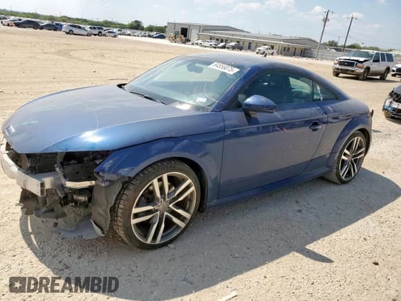 ✅ 2016 Audi TT 2.0T • VIN: TRUC5AFV0G1001599 • Lot: 84556075. Listed on Copart with 84,581 mi. Free auction sales archive from the USA and detailed vehicle history report at DreamBid. Image 1.