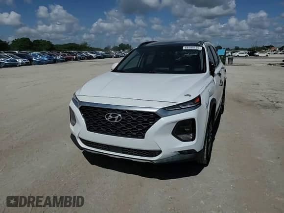 2019 Hyundai Santa Fe Ultimate z VIN 5NMS53AD9KH049679, wystawiony jako Copart lot #68590435 z przebiegiem 47 150 mil mil oraz Nie do naprawy • Non repairable. Historia ofert i sprzedaży dostępna na DreamBid. Obrazek 14.
