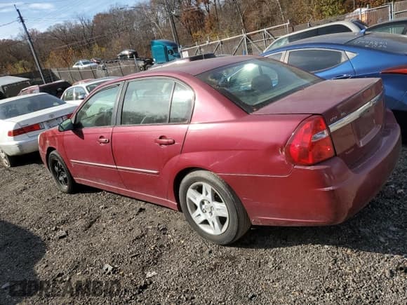✅ 2006 Chevrolet Malibu 2LT • VIN: 1G1ZT53816F236524 • Lot: 92883125. Listed on Copart with Not provided. Free auction sales archive from the USA and detailed vehicle history report at DreamBid. Image 2.