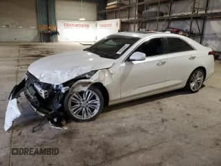 ✅ 2020 Cadillac CT4 Premium Luxury • VIN: 1G6DF5RL3L0147916 • Lot: 49288425. Wystawiony na Copart z przebiegiem 23 254 mil. Bezpłatny archiwum sprzedaży aukcyjnych z USA i szczegółowy raport historii pojazdu na DreamBid. Zdjęcie 1.