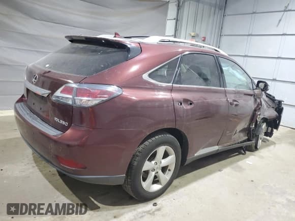 ✅ 2013 Lexus RX 350 • VIN: 2T2BK1BA0DC197189 • Лот: 67739325. Опубликован ранее на Copart с пробегом 110 044 миль. Бесплатный доступ к архиву аукционных продаж из США и подробный отчёт об истории автомобиля на DreamBid. Изображение 3.