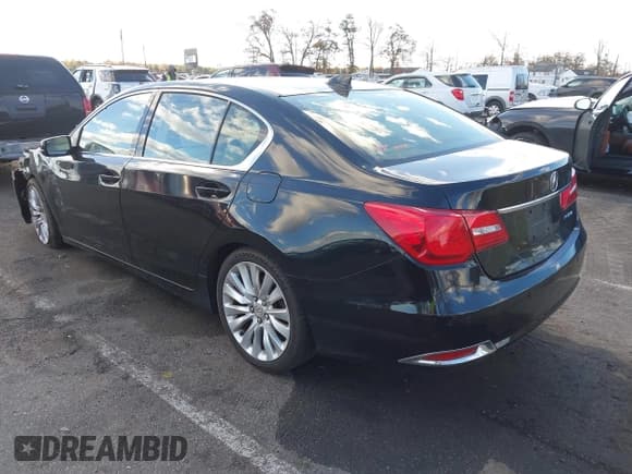 ✅ 2015 Acura RLX Advance • VIN: JH4KC1F93FC000222 • Lot: 43607223. Listed on IAAI with 183,825 mi. Free auction sales archive from the USA and detailed vehicle history report at DreamBid. Image 3.