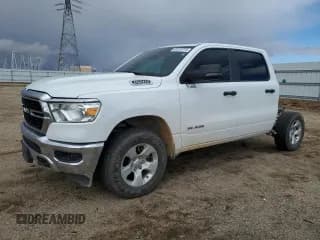 ✅ 2024 Ram 1500 Lone Star • VIN: 1C6SRFFT7RN161360 • Lot: 48722815. Listed on Copart with 53,134 mi. Free auction sales archive from the USA and detailed vehicle history report at DreamBid. Image 1.