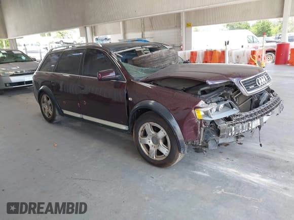 ✅ 2004 Audi allroad A6 V8 • VIN: WA1YD64B54N043659 • Lot: 42547921. Listed on IAAI with 106,676 mi. Free auction sales archive from the USA and detailed vehicle history report at DreamBid. Image 1.