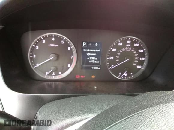 ✅ 2017 Hyundai Sonata Sport • VIN: 5NPE34AF8HH488104 • Lot: 45428843. Listed on Copart with 71,085 mi. Free auction sales archive from the USA and detailed vehicle history report at DreamBid. Image 9.