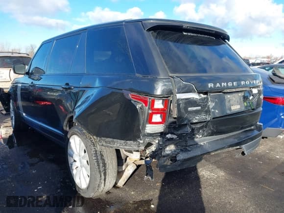 ✅ 2017 Land Rover Range Rover • VIN: SALGS5FE1HA351703 • Lot: 43678354. Listed on IAAI with 162,678 mi. Free auction sales archive from the USA and detailed vehicle history report at DreamBid. Image 3.