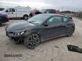 2022 Hyundai Veloster z VIN KMHT36AH8NU013120, wystawiony jako Copart lot #85847404 z przebiegiem 85 482 mil mil oraz Szkoda całkowita • Salvage title. Historia ofert i sprzedaży dostępna na DreamBid. Obrazek 1.