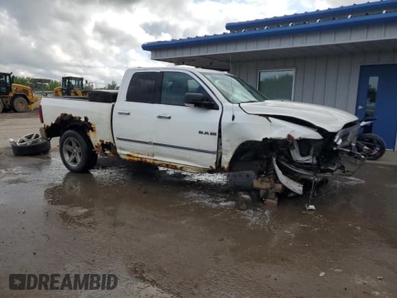 ✅ 2010 Dodge 1500 SLT • VIN: 1D7RV1GP1AS161440 • Lot: 59838445. Wystawiony na Copart z przebiegiem 156 815 mil. Bezpłatny archiwum sprzedaży aukcyjnych z USA i szczegółowy raport historii pojazdu na DreamBid. Zdjęcie 4.