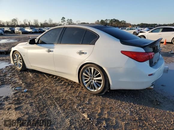 ✅ 2017 Infiniti Q50 Red Sport 400 • VIN: JN1FV7AR9HM870239 • Lot: 46320325. Listed on Copart with 75,150 mi. Free auction sales archive from the USA and detailed vehicle history report at DreamBid. Image 2.