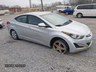 ✅ 2016 Hyundai Elantra SE • VIN: 5NPDH4AE8GH771752 • Lot: 43757001. Listed on IAAI with 138,189 mi. Free auction sales archive from the USA and detailed vehicle history report at DreamBid. Image 1.