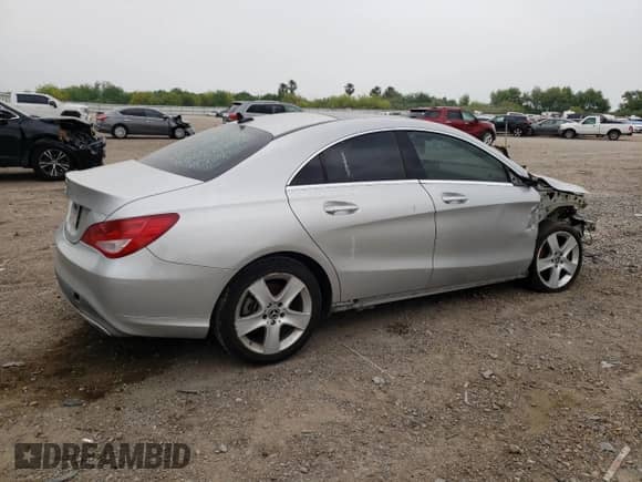 2018 Mercedes-Benz CLA 250 with VIN WDDSJ4EB2JN570731, listed as a Copart auction lot 47513753 with 38,741 mi miles and . Bid and sale history available at DreamBid. Image 3.