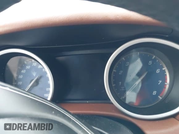 ✅ 2018 Maserati Ghibli S Q4 • VIN: ZAM57YTA8J1281315 • Lot: 43532171. Listed on IAAI with Not provided. Free auction sales archive from the USA and detailed vehicle history report at DreamBid. Image 7.